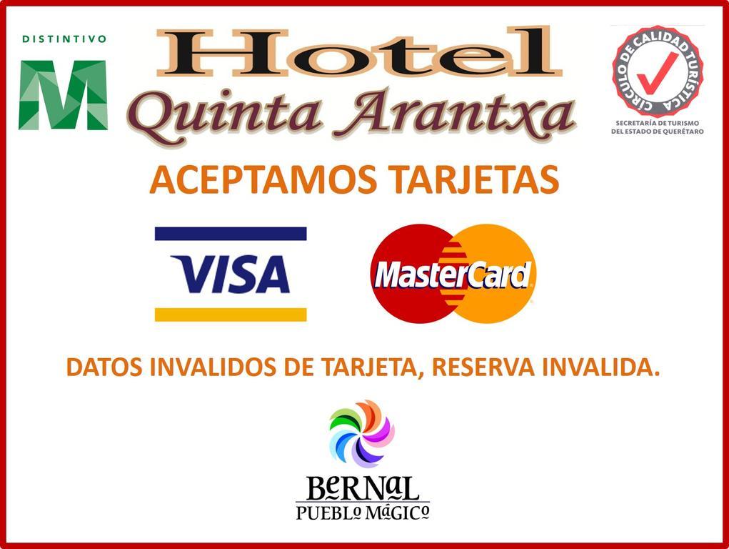 Hotel Quinta Arantxa Bernal Exterior photo